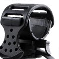 thumbnail image 2 of Soporte para linterna de bicicleta, manillar de goma, Clip para lámpara de bicicleta, soporte de luz, rotación ajustable de 360 grados, 2 of 5