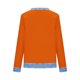 thumbnail image 4 of Camisetas de Manga Larga para las Mujeres Loose Fit Color Sólido Blusa de Cuello Redondo Top Suave Casual, 4 of 6