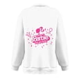 thumbnail image 4 of Mode Décontractée à Manches Longues Imprimé Floral Fermeture Éclair Épaule Extérieure Surdimensionnée Sweat-Shirts Noir S, 4 of 6