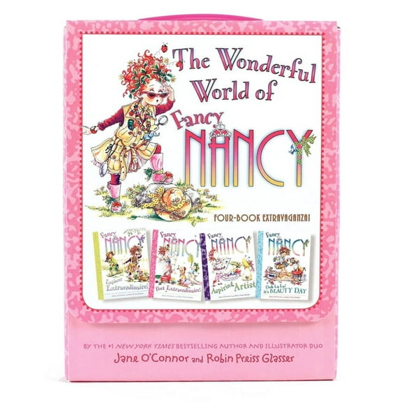 Fancy Nancy Fancy Nancy: The Wonderful World of Fancy Nancy: 4 Books in 1 Box Set!, (Paperback)