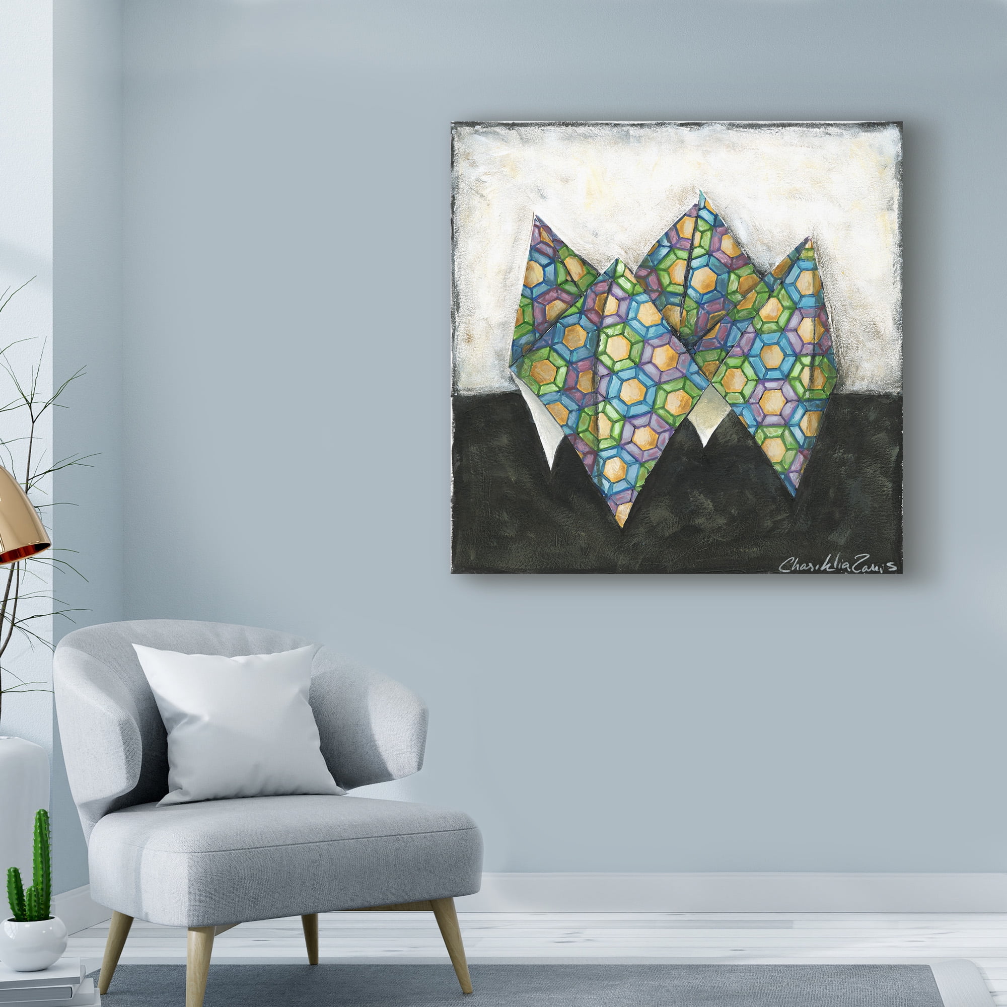 Trademark Fine Art 'Fortune Teller' Canvas Art by Chariklia Zarris