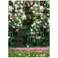 thumbnail image 1 of BSDHOME Polyester 5x7ft Rose Studio Photo de Fond Photo Accessoires de Fond de Mariage, 1 of 3