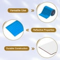 thumbnail image 3 of Uxcell 4800 PCS Espejos de Vidrio Azulejos de Bola de Disco Autoadhesivos Azulejos de Mosaico de Espejo Azul Profundo 5 x 5mm, 10 Hojas, 3 of 7