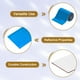 thumbnail image 3 of Uxcell 4800 PCS Espejos de Vidrio Azulejos de Bola de Disco Autoadhesivos Azulejos de Mosaico de Espejo Azul Profundo 5 x 5mm, 10 Hojas, 3 of 7