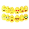 24 Fillable Emoji Easter Eggs with Wacky Faces - High-Quality Prints and Durable Plastic - Perfect for Kids - Variety of Crazy and Fun Expressions - Perfect Size for Hiding Candy or Small Toys