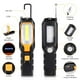 thumbnail image 4 of Lámpara de trabajo COB recargable, lámpara de trabajo LED ajustable por USB con gancho magnético para reparaciones, 4 of 15