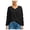 Black, variant on Womens Long Sleeve Tops Oversized T Shirts V Neck Tunic Tops Soft Causal Loose Blouse T Shirts Women Large Long Sleeve Layering Shirts for Women Womens Turtleneck Shirts Long Sleeve Women S