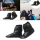 thumbnail image 4 of Zapatillas De Plumón De Pato Para Acampar Al Aire Libre Zapatos De Calcetín Botas Más Cálidas Botines Negro M SM SunniMix Pantuflas Blancas De Plumas, 4 of 7