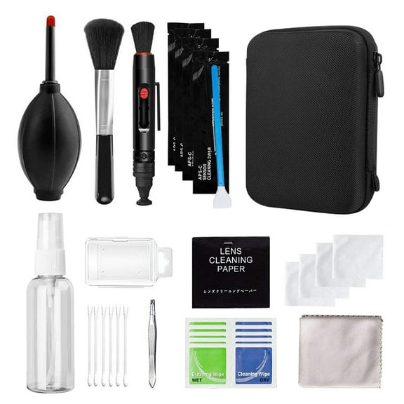 Yibooy 47pcs DSLR Lens Digital Camera Cleaner Kit Mobile PC Sensor Cleaning Set