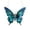 colorful, variant on Iridescent Blue Butterfly Acrylic Hanging Ornament, Flat Printed Wall Decor, Lightweight Art Pendant, Exquisite Home Gift for Living Room, Window and Wall Display