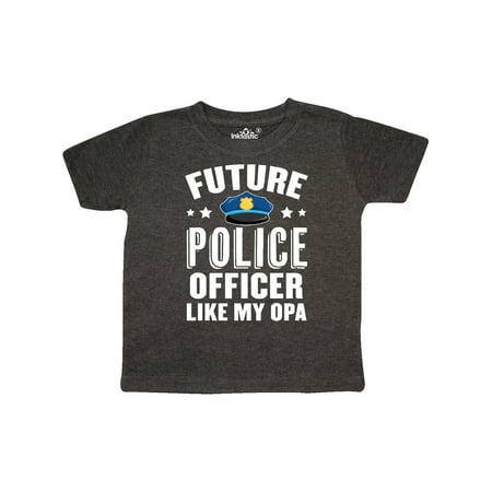 

Inktastic Future Police Officer Like My Opa Gift Toddler Boy or Toddler Girl T-Shirt
