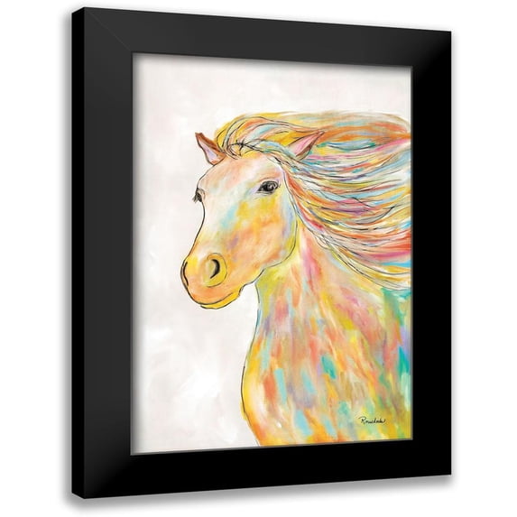 Murdock, Ramona 13x18 Black Modern Framed Museum Art Print Titled - Into the Wind