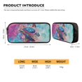 thumbnail image 5 of ZUXONGSY Tie-Dye Turtle Butterfly Floral Print Backpack Set for Girls Boys 3 PCS School Bookbag for Kindergarten Elementary Preschool Middle Kids Schoolbags with Lunch Box Pencil Case Set, 5 of 6