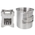 thumbnail image 3 of Wood Stove Set, Camping Wood Stove, Easy To Store For Camping Outdoor Backpacker Picnic, 3 of 8