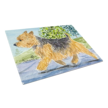 

Caroline s Treasures Norwich Terrier Glass Cutting Board Large