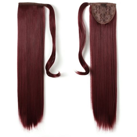OneDor 24" Straight Wrap Around Ponytail Hair Extension