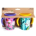 thumbnail image 4 of Munchkin® Miracle® 360° WildLove Trainer Sippy Cup, 6 oz, Bee/Lemur, Unisex, 2 Pack, 4 of 7