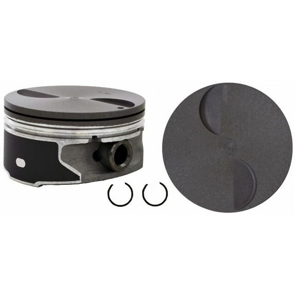 Single Flat Top Piston for 07-14 GM/Chevrolet 6.2L/376 | .75mm (.030 Oversized) | 104.00mm Bore Diameter