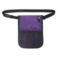 thumbnail image 1 of Riñonera para enfermera, organizador de enfermería, riñonera, cinturón ajustable, herramienta de enfermera, cinturón, bolsa para tijeras, , púrpura, 1 of 8