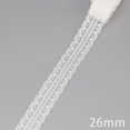 thumbnail image 3 of (5 yardas/rollo) cinta de encaje blanco tela correas decoración encantador embalaje de regalo Material de poliéster, 3 of 5