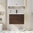 thumbnail image 5 of 30" Single Bathroom Vanity with Sink Top, Zinc Alloy Faucet and Drain, EPA Certificate, 5 of 10