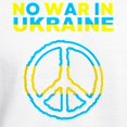 thumbnail image 3 of CafePress - No War In Ukraine Support American Ukra Sweatshirt - Pullover Hoodie, Hooded Sweatshirt, 3 of 4