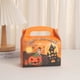 thumbnail image 4 of Fiudx Ofertas flash del día Caja de papel de embalaje hecha a mano para Halloween, caja de regalo portátil para niños, caja vacía de dulces de Papel Kraft, 24 Uds., 4 of 4