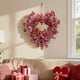 thumbnail image 1 of Aooww Valentine’s Day Heart Tinsel Garland Pink Red Purple Metallic Twist Garland Shining Ceiling Hanging Decorations for Valentine’s Day Party Anniversary Birthday Holiday Indoor Supplies,Pink, 1 of 6