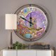 thumbnail image 2 of Cuadros Decorativos Kit de cuadro de mosaico de diamantes de imitación con forma especial de reloj de pintura de diamante de lata de búho DIY Ehuebsd Nuevos Originales, 2 of 9