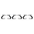 thumbnail image 3 of Wweixi Easy Installation Splitter Canard For Enhanced Appearance And Reliable Performance Waterproof Plastic Lamp Light Trim 3Set, 3 of 6