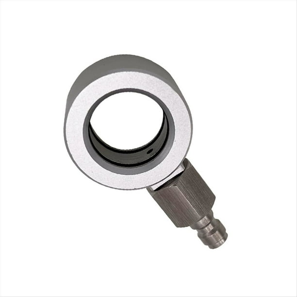 Adaptador de Recarga de Soda Co2 para Estación de Llenado de Carbonatador de Intercambio de Cilindro de Co2 Rosa para Tanque de Soda DUO Terra Art