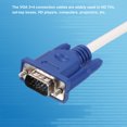 thumbnail image 4 of Cable VGA a VGA Uxcell, 5M/16.4ft VGA 3+4 macho a macho para computadora, proyector, 4 of 4