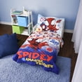 thumbnail image 1 of Spidey and Friends 2 Piece Toddler Bedding Set including Comforter and Pillowcase, 1 of 9