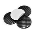 thumbnail image 3 of 4Pcs 50Mm Carbon Fiber Stripe Car Emblem Hub Wheel Center Cap Cover Sticker Aluminum Wheel Center Cap Fangkenuo, 3 of 4