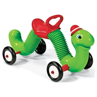 Radio Flyer ワーム Radio Flyer Inchworm - Classic Bounce and Go Toddler Ride-On Toy