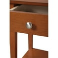 thumbnail image 7 of Pemberly Row Contemporary Manufactured Wood 1 Drawer Nightstand in Oak, 7 of 7