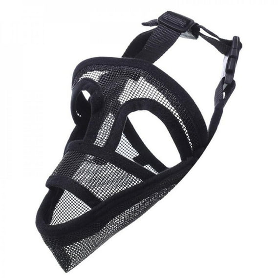 Comfortable Pet Dog No Bite Adjustable Mask Breathable Bark Mesh Mouth Muzzle Grooming Anti Stop Chewing Anti Bark Anti Bite