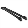 Spec-D Tuning Aluminum Factory Silver Top Roof Rack Side Rails Bar Compatible with 2007-2017 Jeep Patriot