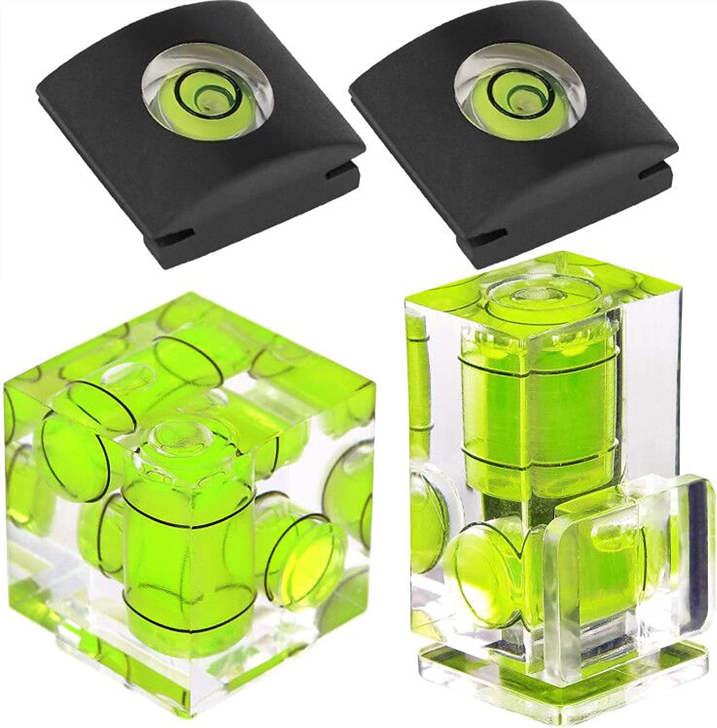 Hot Shoe Level, Camera Bubble Level Hot Shoe Bubble Level Combo Pack 3