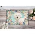 thumbnail image 3 of Carolines Treasures CK3435JMAT Bichon Frise Door Mat Indoor Rug or Outdoor Welcome Mat 24x36 Doormat 36"L x 24"W, 3 of 4