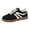 Black, variant on Women's Classic Retro Fashion Sneakers with Gum Sole Trendy Low Top Casual Shoes for Daily Wear, Walking & Outfits
