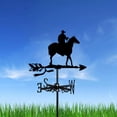thumbnail image 4 of Veleta para caballos, indicador de dirección del viento, veleta para animales montar a caballo, 4 of 7