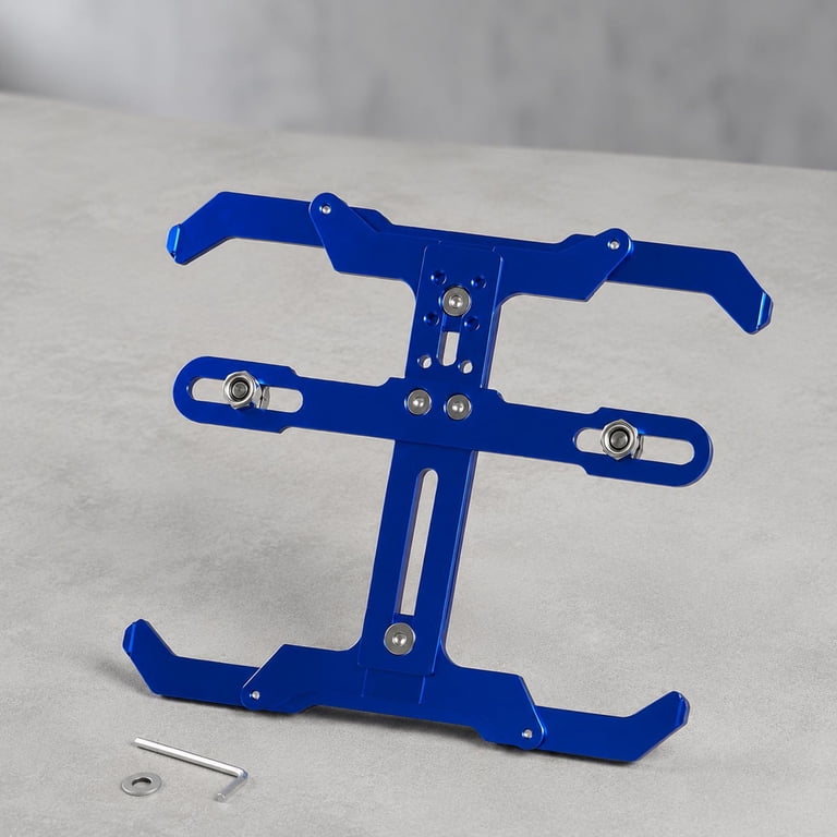 Motorcycle License Plate Bracket Replacement, Adjustable 4-Arm Metal ...