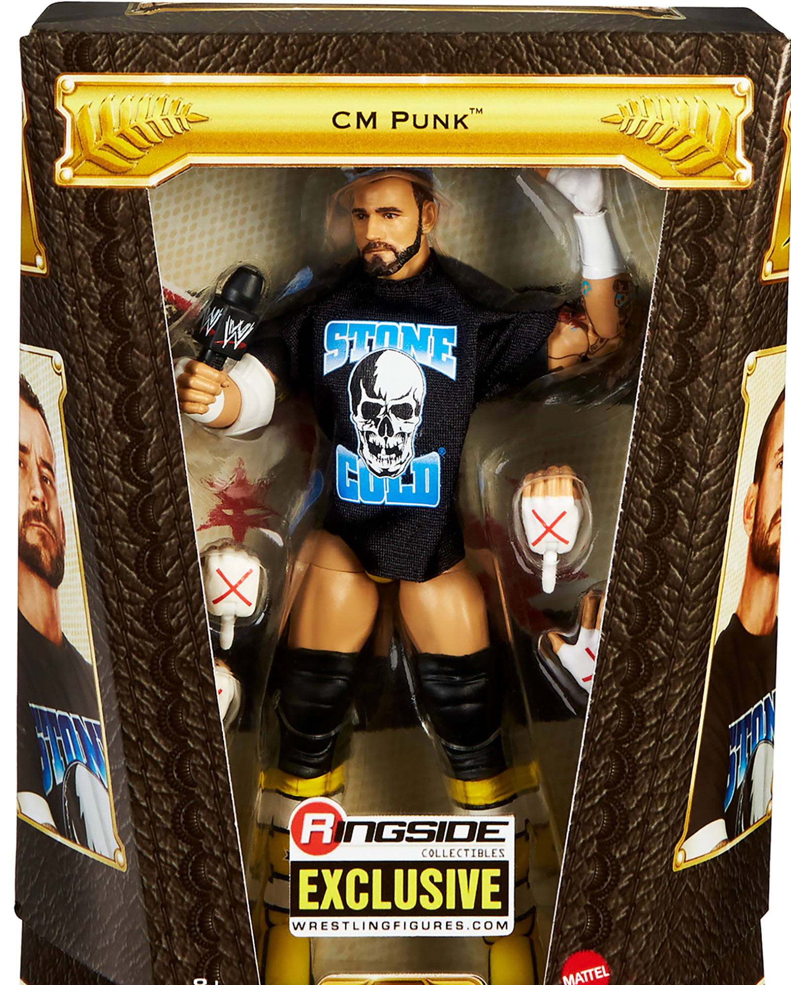 CM Punk (Pipe Bomb) - WWE Defining Moments Ringside Exclusive Mattel WWE Toy Wrestling Action Figure
