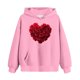 thumbnail image 5 of Sudadera con capucha para niños, cuello redondo, manga larga, ropa de abrigo para niños de talla mediana y grande, jersey, blusa de poliéster para niños, 5 of 5