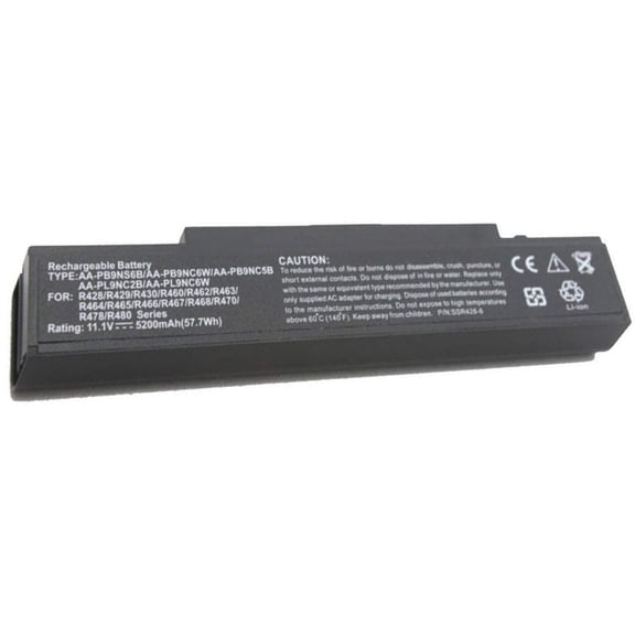 AA-PB9NC6B AA-PB9NS6B Laptop Replacement Battery For R420 R430 R468 R470 R480 RV510   RV511 RC512 R519 R520 R530 R540 R580 R730 Q320 Q430 NP550P5C Series AA-PB9NC6W AA-  PB9NC6W/E AA-PB9NS6B