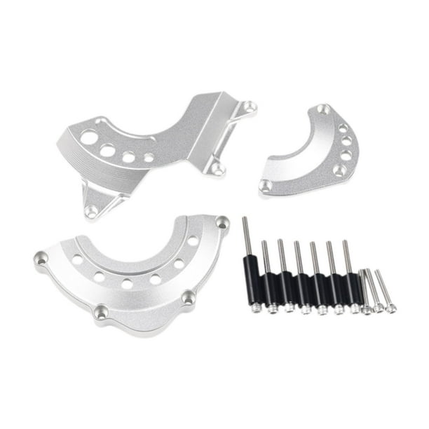 Cubierta protectora de motor metálica para Kawasaki Z900 Plata