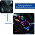 thumbnail image 5 of Game Controller Premium 12.5x8.2 Inch Soft Comfortable Furry Printed Car Armrest Mat Cover Accessory, 5 of 6