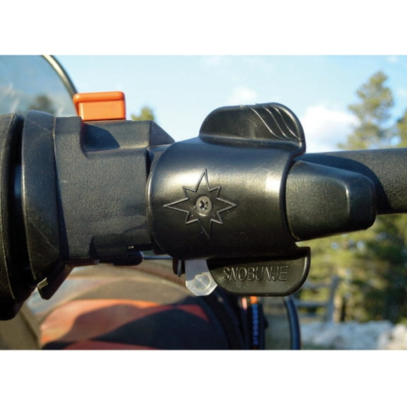 Snobunje Snowmobile Black Thumb Throttle Flare (1058B)
