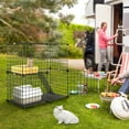 thumbnail image 5 of Dextrus 2-Tier Large Cat Cage,Indoor and Outdoor Pet Cage,Versatile DIY Pet Playpen with Removable Metal Wiring, Kitten House with Stairs for Small Pets - Puppies, Rabbits, Bunnies, Squirrels, 5 of 5